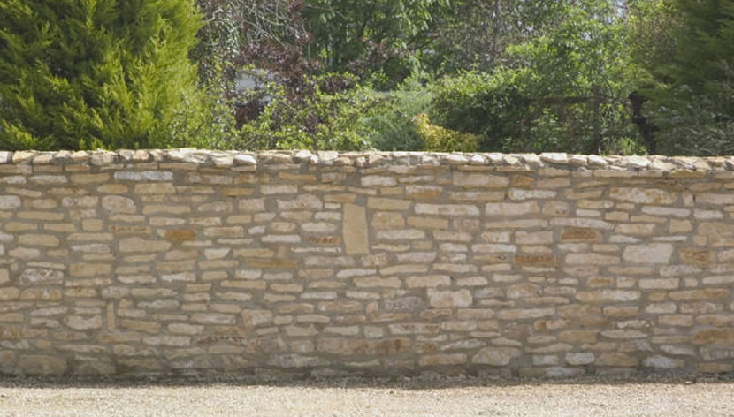 stone walls